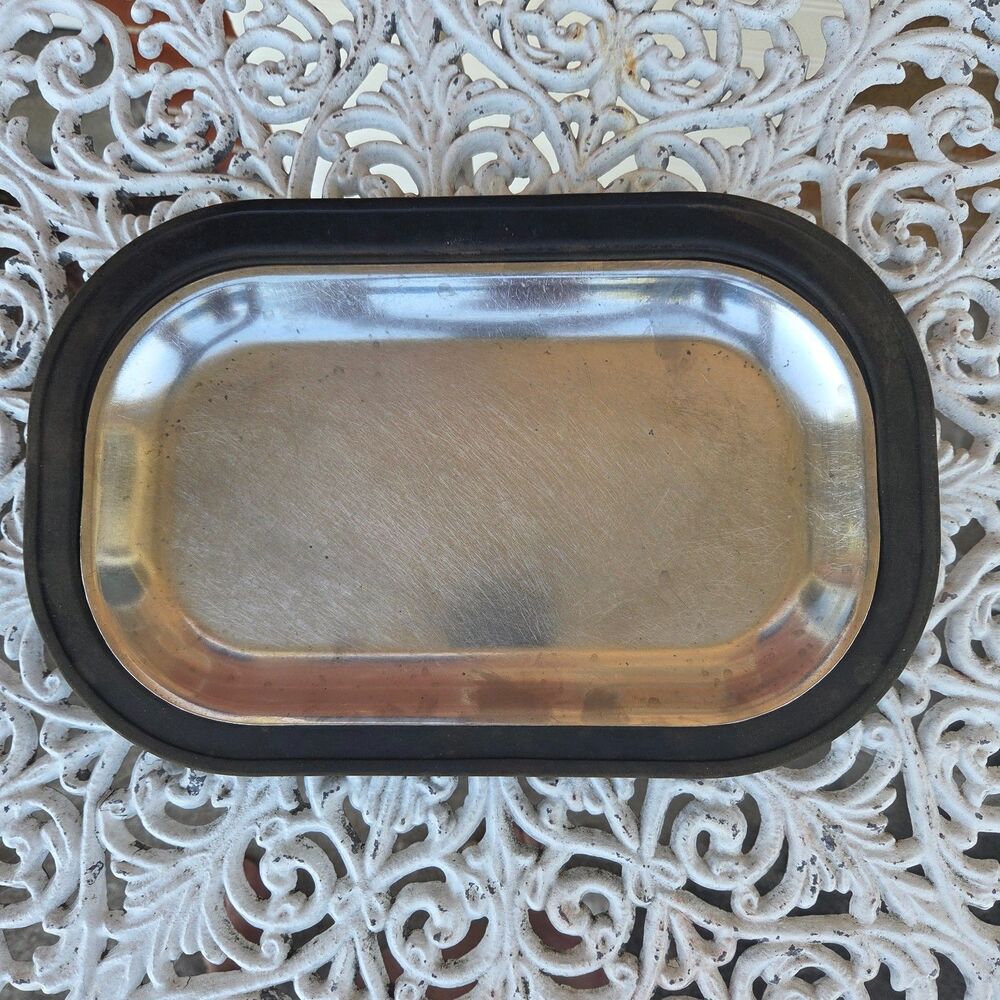 Vintage Service Ideas Thermo-Plate Steak Platters Set of 6 MCM Restaurantware
